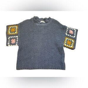 Coastal grandma crochet‎ sweater size M
Earthy boho